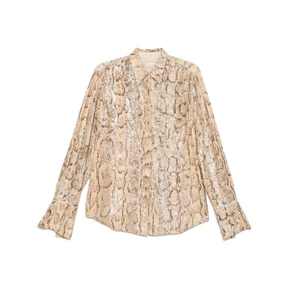 Dries Van Noten Women Celina Sequined Shirt